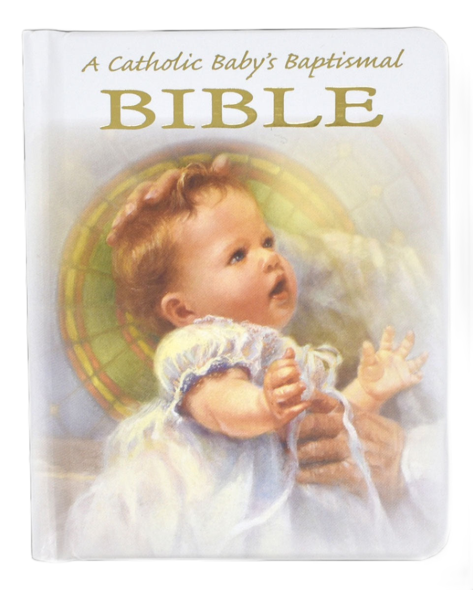 A Catholic Baby's Baptismal Bible