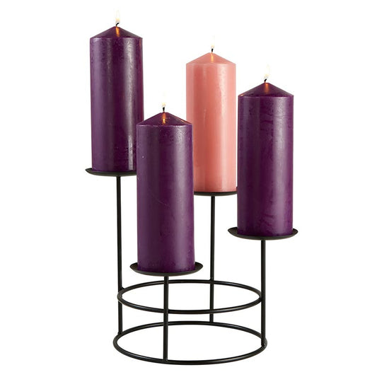 Base para velas de adviento