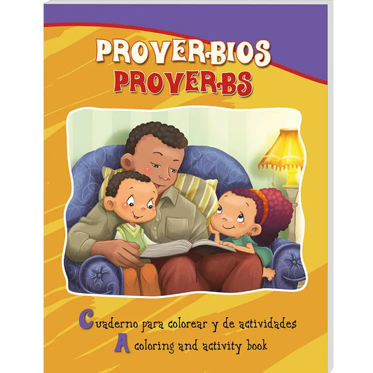 Book: Proverbios/Proverbs - Coloring Book - Bilingüe for Kids - Producciones Prats