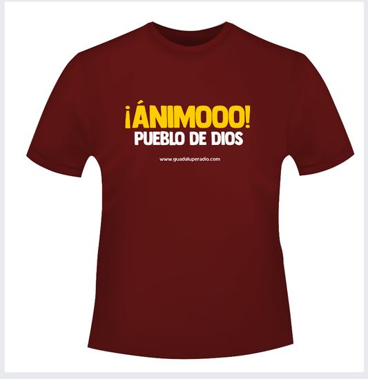 Camiseta Ánimo pueblo de Dios