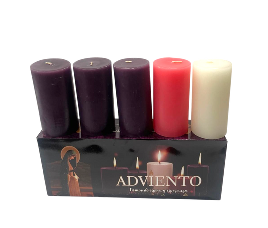 Velas de adviento grande