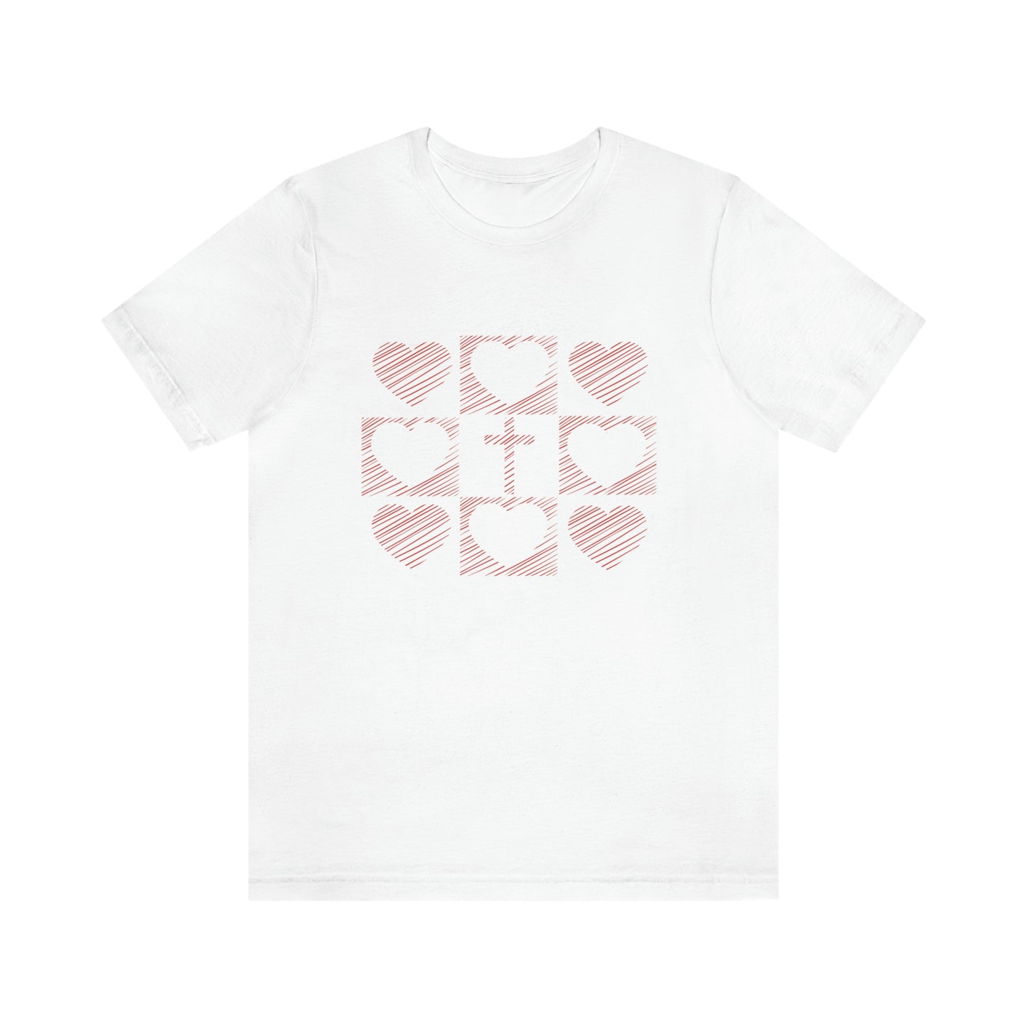 Camiseta de corazones